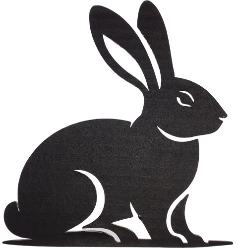 Décoration de porte - Lapin